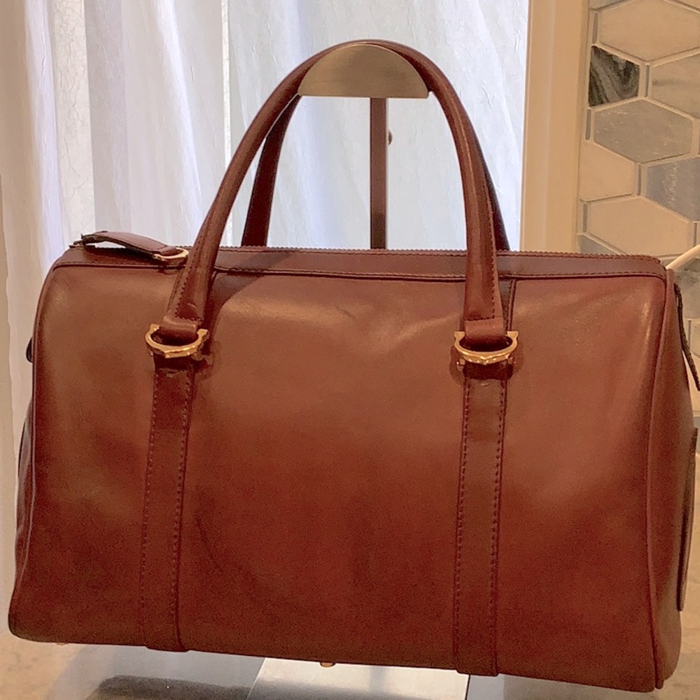 VNTG Authentic CARTIER Boston “Must de Cartier “